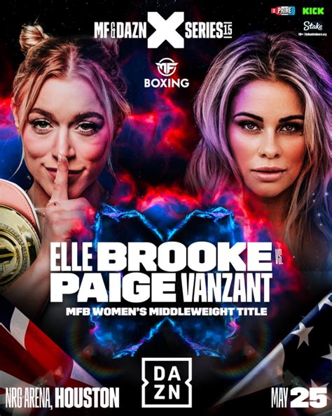 elle brooke naked|Paige VanZant vs. Elle Brooke